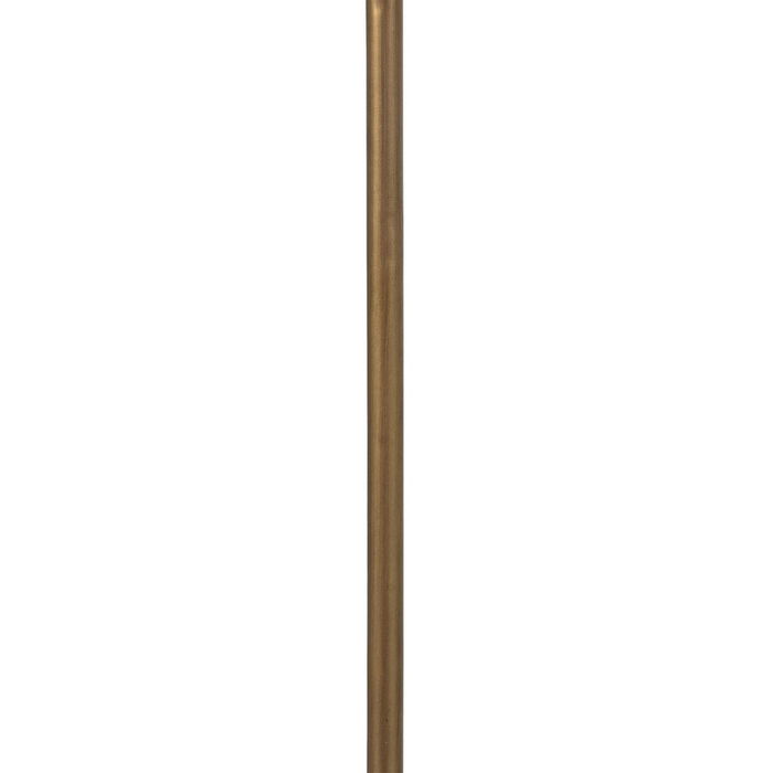 Bougeoir Doré Fer 15 x 15 x 50 cm