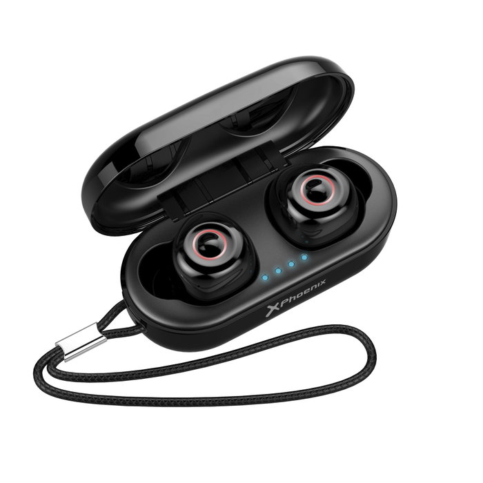 Phoenix Technologies EarBuds TPro Écouteurs Bluetooth 5.0 avec Réduction de Bruit ANC, Résistance à l'Eau IPX7 et Autonomie 15-20 Heures Phoenix Technologies EarBuds TPro Écouteurs Bluetooth 5.0 avec Réduction de Bruit ANC, Résistance à l'Eau IPX7 et Autonomie 15-20 Heures