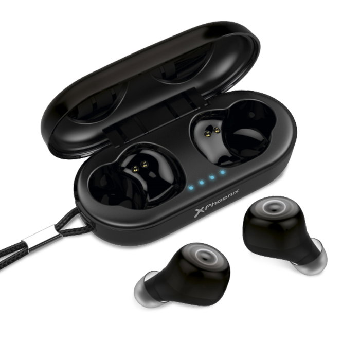 Phoenix Technologies EarBuds TPro Écouteurs Bluetooth 5.0 avec Réduction de Bruit ANC, Résistance à l'Eau IPX7 et Autonomie 15-20 Heures Phoenix Technologies EarBuds TPro Écouteurs Bluetooth 5.0 avec Réduction de Bruit ANC, Résistance à l'Eau IPX7 et Autonomie 15-20 Heures