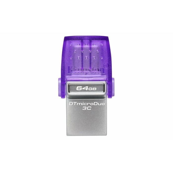Clé USB Kingston microDuo 3C Violet Pourpre 64 GB