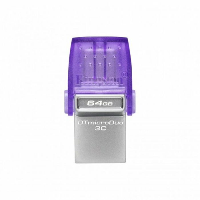 Clé USB Kingston microDuo 3C Violet Pourpre 64 GB