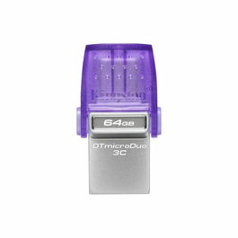 Clé USB Kingston microDuo 3C Violet Pourpre 64 GB