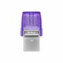 Clé USB Kingston microDuo 3C Violet Pourpre 64 GB