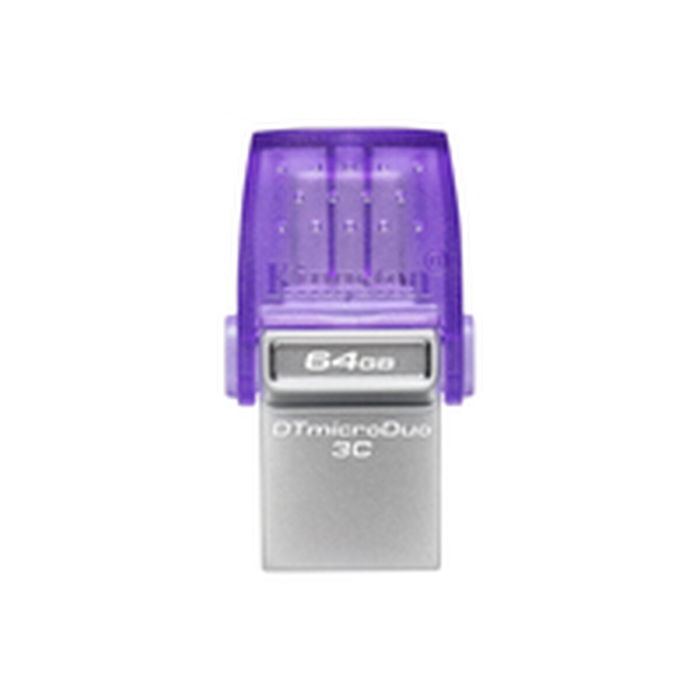 Clé USB Kingston microDuo 3C Violet Pourpre 64 GB
