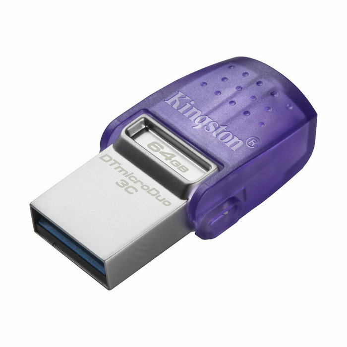 Clé USB Kingston microDuo 3C Violet Pourpre 64 GB