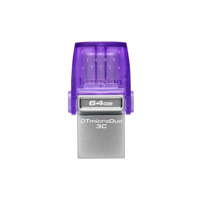 Clé USB Kingston microDuo 3C Violet Pourpre 64 GB