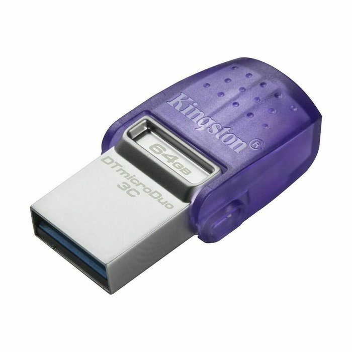 Clé USB Kingston microDuo 3C Violet Pourpre 64 GB