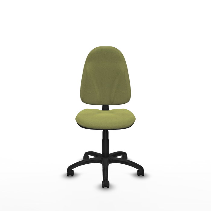 PIQUERAS Y CRESPO Chaise de bureau Algarra, Vert olive, sans accoudoirs
