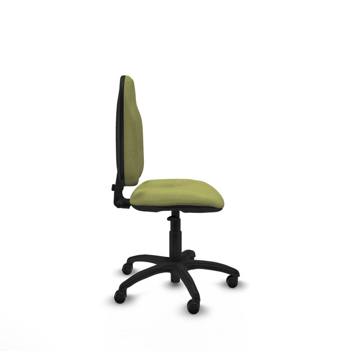 PIQUERAS Y CRESPO Chaise de bureau Algarra, Vert olive, sans accoudoirs