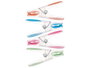 Arte Regal Lot de 20 Pinces en Silicone Multicolores 10x25x5 cm (Set de 24)