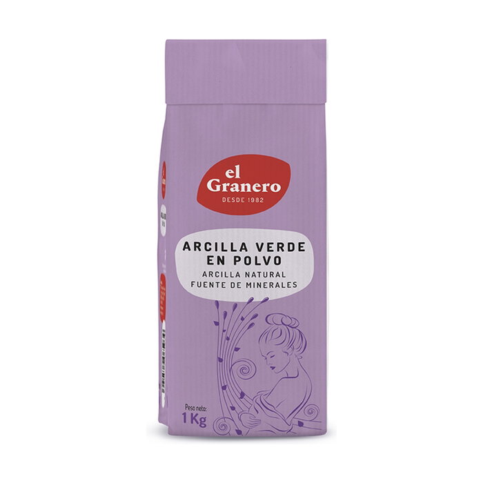 El Granero Integral Arcilla Verde en Poudre 1 kg El Granero Integral Arcilla Verde en Poudre 1 kg