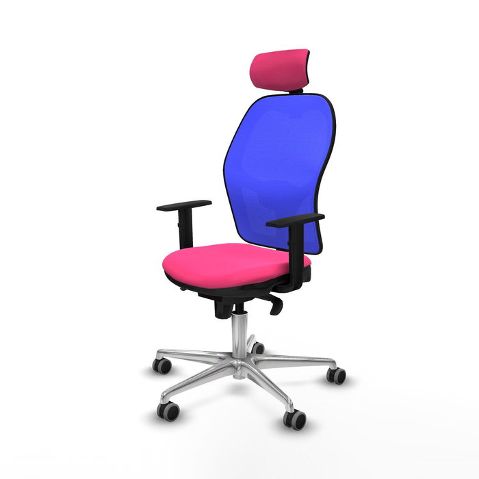 Piqueras y Crespo 1D086G2 Rose Chaise de Bureau avec Appui-tête Piqueras y Crespo 1D086G2 Rose Chaise de Bureau avec Appui-tête