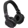 Pioneer DJ HDJ CUE1 - Casque DJ filaire professionnel - Son clair et puissant - Design compact et flexible - Noir