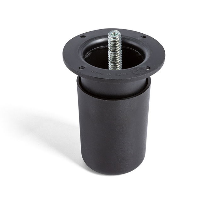 INDAUX Pata Niveladora Sandy M8 Noir Hauteur 65-100mm