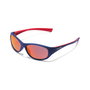 Hawkers RAVE KIDS Lunettes de Soleil Enfants Bleu Monture Bleu, Verre Rouge Filtre UV C3 Classiques Rectangulaires Unisexe