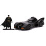 Jada Toys - Blister Figure Batman + Voiture Batmobile 1989 Metal DC Comics - Figurine Échelle 1:32 avec Portes Ouvrantes et Design Réaliste du Film