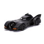 Jada Toys - Blister Figure Batman + Voiture Batmobile 1989 Metal DC Comics - Figurine Échelle 1:32 avec Portes Ouvrantes et Design Réaliste du Film