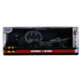 Jada Toys - Blister Figure Batman + Voiture Batmobile 1989 Metal DC Comics - Figurine Échelle 1:32 avec Portes Ouvrantes et Design Réaliste du Film