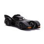 Jada Toys - Blister Figure Batman + Voiture Batmobile 1989 Metal DC Comics - Figurine Échelle 1:32 avec Portes Ouvrantes et Design Réaliste du Film