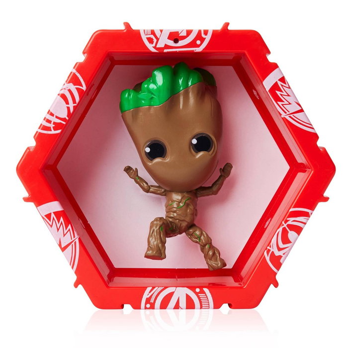 Wow stuff Figurine Wow! Pod Marvel Groot avec éclairage à détecteur de mouvement