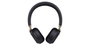 Yealink BH76 Casque sans fil Bluetooth 5.2 avec réduction de bruit ANC, micro escamotable, compatibilité Teams, USB-A, autonomie 40h