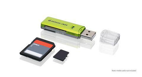 IOGEAR Lecteur/Ecrivain de Cartes SD, MicroSD, MMC et SDXC via USB 2.0 - Format Compact et Haute Vitesse pour Transfert de Données IOGEAR Lecteur/Ecrivain de Cartes SD, MicroSD, MMC et SDXC via USB 2.0 - Format Compact et Haute Vitesse pour Transfert de Données