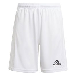 Short de Sport pour Enfants Adidas Squad 21 Blanc L