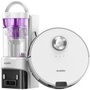 Eureka E20 Plus - Aspirateur Robot Laveur 8000 Pa avec Station Autovidante