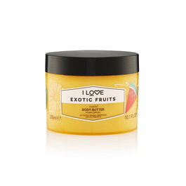 I Love Beurre corporel hydratant végan aux fruits exotiques Signature Collection 330 ml