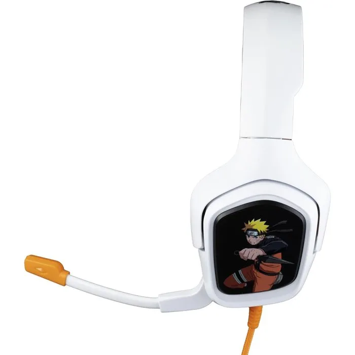 Konix - Casque Gaming Naruto Shippuden avec Microphone - Compatible PS4, PS5, Switch, Xbox One, Series X|S - Filaire - Prise Jack 3.5 mm - Cable 1.5 m Konix - Casque Gaming Naruto Shippuden avec Microphone - Compatible PS4, PS5, Switch, Xbox One, Series X|S - Filaire - Prise Jack 3.5 mm - Cable 1.5 m
