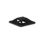 ProXtend Clips de gestion de câbles auto-adhésifs 25mm x 25mm Noir (50 pièces)
