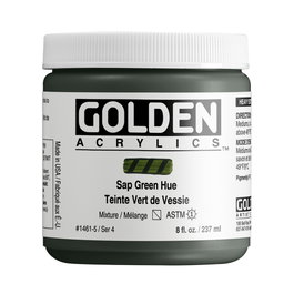 Golden Peinture Acrylique Heavy Body Verde Savia (vert sève) 237 ml