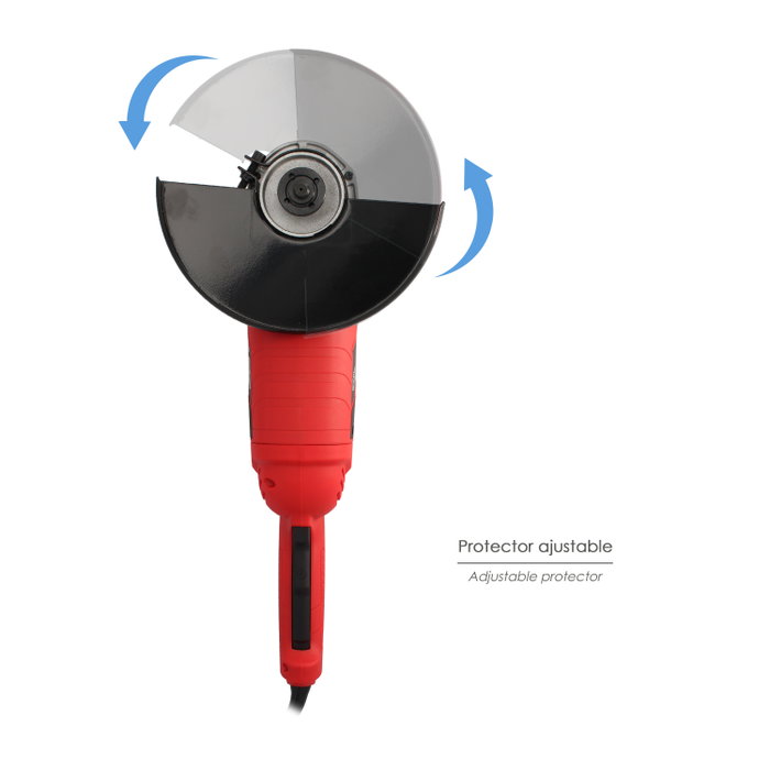 WOLFPACK LINEA PROFESIONAL Amoladora 2400W 230mm avec mallette