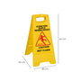 WOLFPACK LINEA PROFESIONAL Chevalet attention sol glissant 60x21 cm
