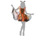 BigBuy Carnival Déguisement Papillon Orange Adulte XS-S