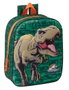Safta Mochila Sac à dos Garderie 3D Jurassic World 3D 22x27x10 cm pour Enfants à partir de 3 ans
