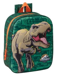 Safta Mochila Sac à dos Garderie 3D Jurassic World 3D 22x27x10 cm pour Enfants à partir de 3 ans