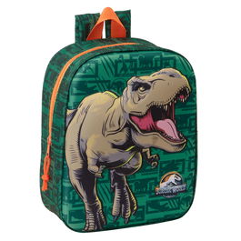 Sac à dos enfant Jurassic World Vert foncé 22 x 27 x 10 cm 3D