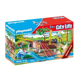 Playmobil City Life Parc d'aventures avec bateau naufragé 70741