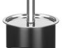 Berilo Porte-brosse à dents Acier Noir 10 x 27 x 10 cm (Set de 12)