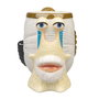 One Piece - Jarre décorative Den Den Mushi 800 ml en dolomite - Peinture à la main - Décoration en relief brillant