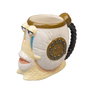 One Piece - Jarre décorative Den Den Mushi 800 ml en dolomite - Peinture à la main - Décoration en relief brillant