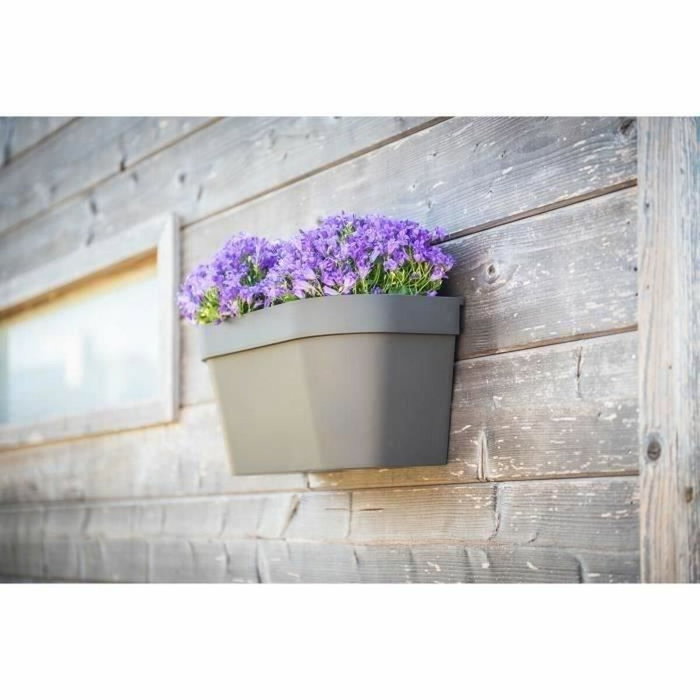 Garden ID Pot mural Star Taupe 36 x 16 cm