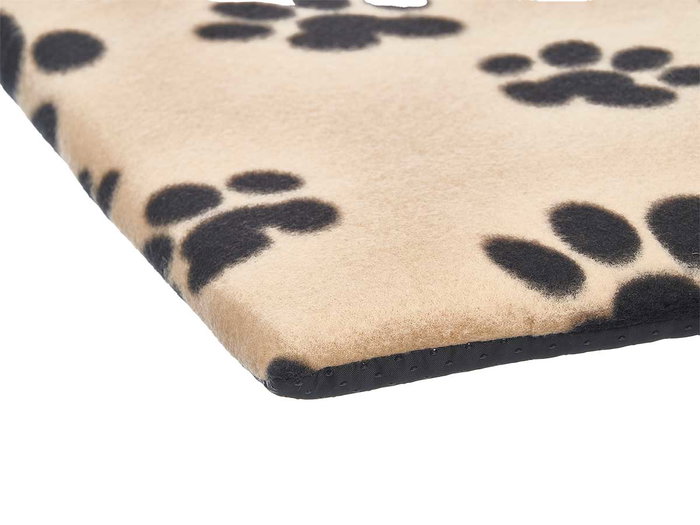 Mascow Couchage pour Chien avec Pattes 70x45 cm Tissu Polyester Beige Noir Gris Blanc Multicolor Assortiment Aléatoire (Set de 12)