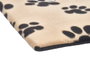 Mascow Couchage pour Chien avec Pattes 70x45 cm Tissu Polyester Beige Noir Gris Blanc Multicolor Assortiment Aléatoire (Set de 12)