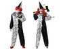 Atosa Déguisement Adulte Unisexe Clown Gris Singe avec Bonnet Pointu, Taille M-L