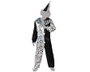 Atosa Déguisement Adulte Unisexe Clown Gris Singe avec Bonnet Pointu, Taille M-L