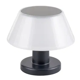 Lampe de Table Solaire 400 Lm 4000K IP54 6V 0.6W Sans Fil Rechargeable Blanc Naturel Autonomie 8H pour Intérieur Extérieur HO-PHL-1901