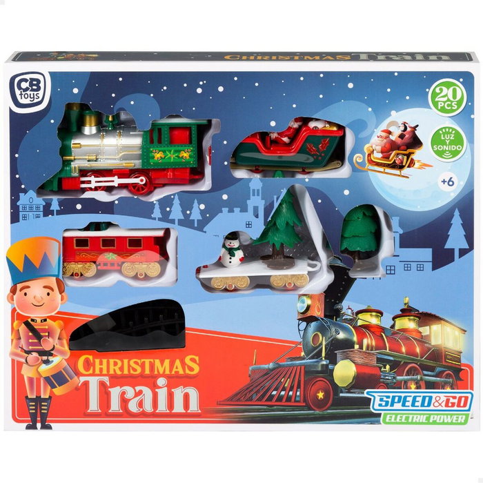 Train avec circuit Speed & Go 6 Unités 91 x 0,5 x 43,5 cm Train avec circuit Speed & Go 6 Unités 91 x 0,5 x 43,5 cm