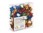 Pincello PVC 72 Lacets Mat 4 cm - Lot de 72 Assortis Couleurs (Jaune, Bleu, Rouge, Vert) 19x19x6 cm (Set de 12)